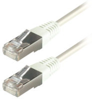 Patchkabel Cat 5e, Western 8/8-Stecker (RJ45) auf Western 8/8-Stecker (RJ45), weiß