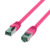 Patchkabel, RJ45-Stecker, gerade auf RJ45-Stecker, gerade, Cat 6A, S/FTP, LSZH,