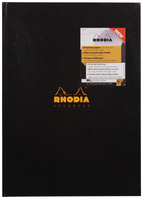 Rhodia A4 Casebound Hard Cover Notebook Ruled 192 Pages (Pack 3) 119230C