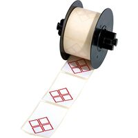 Pre-printed MiniMark labels for CLP-GHS hazardous substances 155.00 mm x 105.00 mm MNK-CLP-105X155-L4B-B7610-0.2, Red, White,Printer Labels