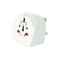 Power Plug Adapter Type D (Uk) Universal White