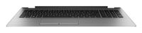 Keyboard (UK) With Top Cover 929904-031, Housing base + keyboard, UK English, HP, 250 G6 Einbau Tastatur