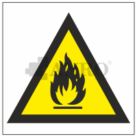 Niebezpieczeństwo pożaru - Materiały łatwo zapalne