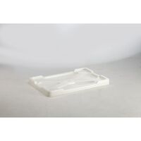 Dust protection lid, white