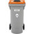 Recipiente colector de botes de spray, rodante, capacidad 120 l, H x A x P 960 x 498 x 554 mm.