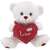 PELUCHE OSO CORAZON PESTUNTES 32 CM