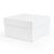 PME Cake Box White Cardboard Shrink Wrapped Food Safe Dessert Packaging - 10"