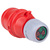 PC ELECTRIC CEE-Diagnosestecker mit LED-Anzeige (400V / 32A | 5-polig | IP20) - in rot/grau