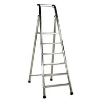 Extra heavy duty aluminium step ladders