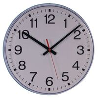 Wall clock - commercial quartz with sweeping second hand