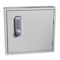 High security combination cabinet for large bunches and padlocks