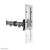 Neomounts hoogteverstelbare adapter FPMA-LIFT100, Zilver