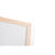 Lavagna bianca magnetica - 45 x 60 cm - cornice legno - bianco - Starline