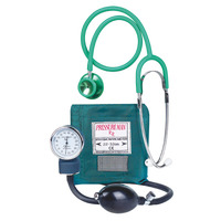 Blutdruckmessgerät Pressure Man ll mit Stethoskop, grün