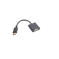 Displayportadapter-Adapter, Displayport Stecker 1.2 auf DVI 24+5 Buchse