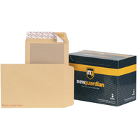 Board Backed Envelope C4 Peel and Seal Plain Power-Tac 130gsm Manilla (Pack 125)