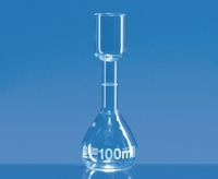 200ml Volumetric flasks for sugar tests Borosilicate glass 3.3 class B white graduated
