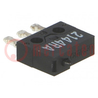 Microswitch SNAP ACTION; 0.5A/30VDC; without lever; SPDT; Pos: 2