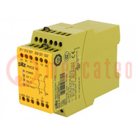 Module: safety relay; PNOZ 16; 24VAC; Usup: 24VDC; Contacts: NO x2