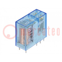 Relay: electromagnetic; DPDT; Ucoil: 12VDC; Icontacts max: 15A