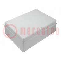 Enclosure: multipurpose; X: 190mm; Y: 285.6mm; Z: 95mm; polystyrene