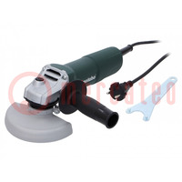 Angle grinder; electric; max.1.9Nm; 750W; 11500rpm; 230VAC; 125mm