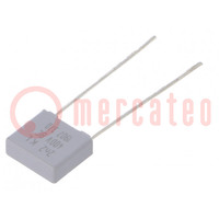 Capacitor: polyester; 2.2nF; 220VAC; 400VDC; 5mm; ±10%; -55÷85°C