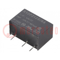 Convertitore: DC/DC; 2W; Ud'ingr: 10,8÷13,2V; Ud'usc: 12VDC; SIP7