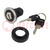Switch: rotary with ID-key; 22mm; Stabl.pos: 3; IP65; Pos: 3