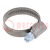 Worm gear clamp; W: 12mm; Clamping: 20÷32mm; DD; W2; DIN 3017