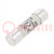 Fuse: fuse; gPV; 15A; 1000VDC; cylindrical; 10.3x38mm