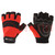 Gants de protection; Dimension: 11; noir-rouge; sans doigts