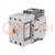 Contactor: 3-pole; NO x3; Auxiliary contacts: NO + NC; 220VDC; 65A