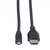 ROLINE HDMI High Speed Kabel mit Ethernet, HDMI ST - Micro HDMI ST, 2 m