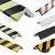 Knuffi Wallprotection Kit Typ H+, gelb/schwarz, zum Verschrauben, Länge: 0,5 m