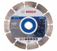 Bosch Diamanttrennscheibe Standard for Stone, 150 x 22,23 x 2 x 10 mm