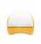myrtle beach Trendiges 5 Panel Mesh Cap in zahlreichen Farbvarianten MB071 Gr. one size white/gold-yellow