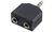 LogiLink Audio-Adapter, 3,5 mm Klinkenstecker - 2x 3,5 mm (11112690)