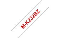M-Schriftbandkassetten M-K232, rot auf weiß