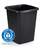 DURABLE Abfallbehälter DURABIN® ECO 90L quadratisch, schwarz