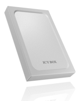 ICY BOX IB-254U3 HDD-/SSD-behuizing Zilver 2.5" Stroomvoorziening via USB