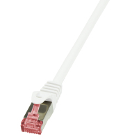 LogiLink CQ2111S hálózati kábel Fehér 20 M Cat6 S/FTP (S-STP)