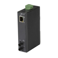 Black Box LMC270A-MM-ST Netzwerk Medienkonverter 100 Mbit/s Multi-Modus Schwarz
