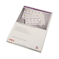 OKI Business Cards Visitenkarte Laser/Inkjet Weiß