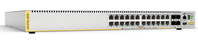 Allied Telesis AT-X510L-28GP-30 łącza sieciowe Zarządzany L3 Gigabit Ethernet (10/100/1000) Obsługa PoE Szary