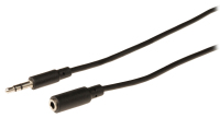 Valueline VLAP22050B30 cable de audio 3 m 3,5mm Negro