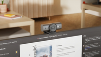 Logitech MX Brio 705 for Business webcam 8,5 MP 4096 x 2160 Pixels USB 3.2 Gen 1 (3.1 Gen 1) Aluminium, Zwart