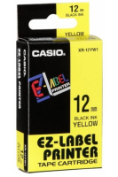 Casio XR12YW Etiketten erstellendes Band