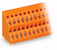 Wago 736-412 terminal block 2P Orange