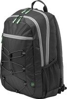 HP 39.62 cm (15.6") Active Backpack (Black/Mint Green)